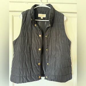 Michael Kors Black Quilted Vest